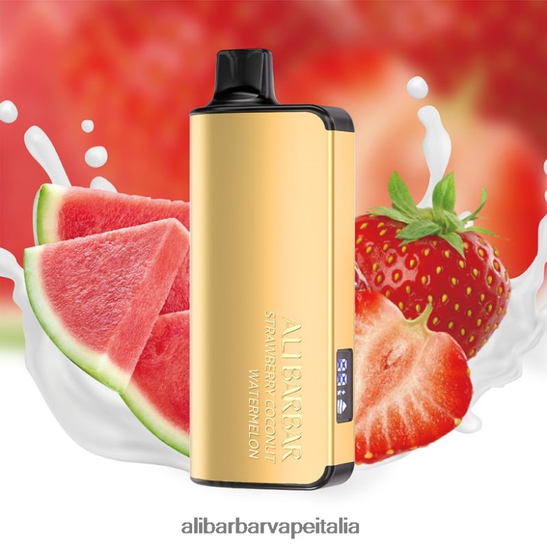 Anguria alla fragola e cocco