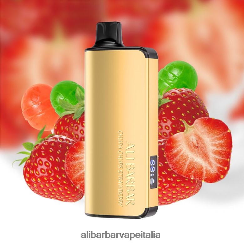 Alibarbar Vape Flavours - Alibarbar Ingot 20000 vaporizzatori usa e getta JBVJJP34 Chupa Chups alla fragola