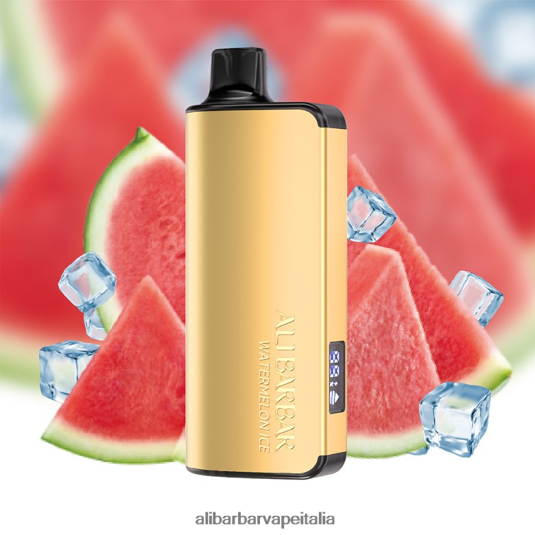 Alibarbar Vape Italia - Alibarbar Ingot 9000 vaporizzatore usa e getta JBVJJP26 ghiaccio di anguria
