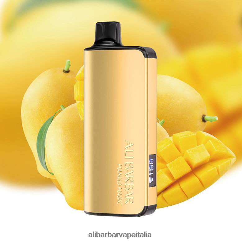 Alibarbar Vape Review - Alibarbar Ingot 9000 vaporizzatore usa e getta JBVJJP29 magia del mango