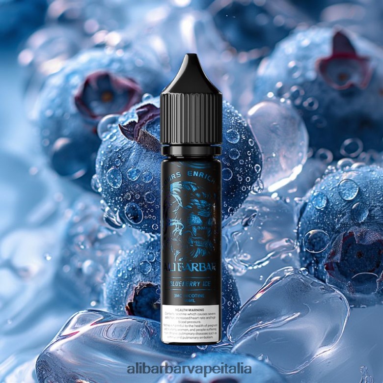 Alibarbar Vape Italia - Alibarbar bacino di onice narghilè JBVJJP104 lè di mirtilli