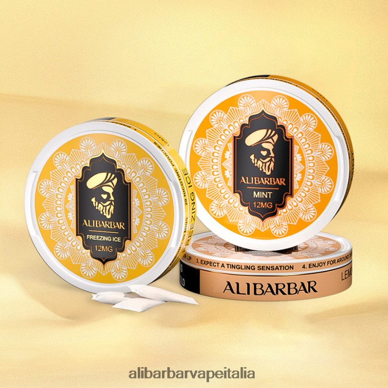 Alibarbar Vape Italia - Alibarbar buste di nicotina JBVJJP80 lampone acido al mirtillo