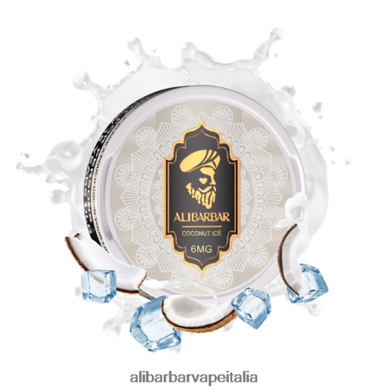 Alibarbar Vape Review - Alibarbar buste di nicotina JBVJJP83 ghiaccio al cocco